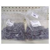10 x 1 1/2" Burgandy Screws - 2 Bags