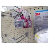 Safety Glasses, Batteries, Mask, Earplugs, Brackets