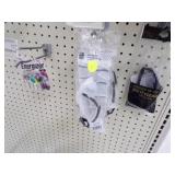 Safety Glasses, Batteries, Mask, Earplugs, Brackets