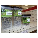 Big Timber 15 x 2 1/2 Lag Screws and 15x2 Lag Screws