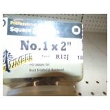 Square Drive Bits 1 x 2"