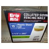 Collated Finishing Nails- 1 1/2" Angled,2" Angled, 2" FN, 2 1/2" FN
