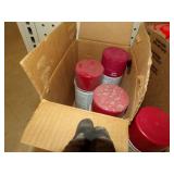 Spray Paint Cans, Box with Ridge-cap Foam