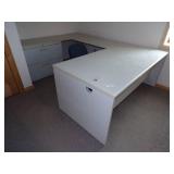 Brown Office- Desk, Chair