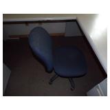 Brown Office- Desk, Chair