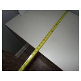 Gray Office - Desk, Chair and Shelving