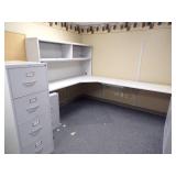 Labrador Office - Wall Mounted Desk,  5 - File cabinets