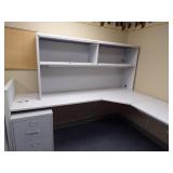 Labrador Office - Wall Mounted Desk,  5 - File cabinets