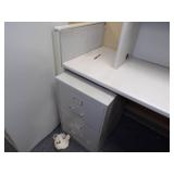 Labrador Office - Wall Mounted Desk,  5 - File cabinets