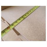 56 Feet of Wood Wall Shelves