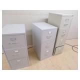 3 File Cabinets