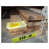 2x8x18 boards -7 pieces
