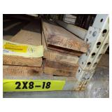 2x8x18 boards -7 pieces