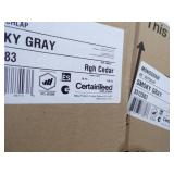 Vinyl Siding Smokey Gray 4 Boxes