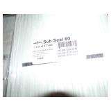 11 Boxes Subseal 60 -  37"x60