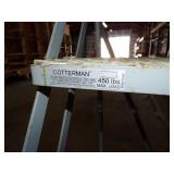 Gray Rolling Ladder Steel