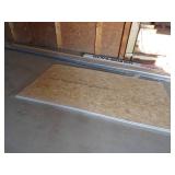 Two 4x8 LP Siing with trim pieces