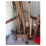 Assorted Shovels - Snow, Red Plastic, SludgeHammer and MORE