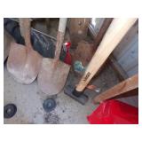 Assorted Shovels - Snow, Red Plastic, SludgeHammer and MORE