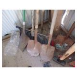 Assorted Shovels - Snow, Red Plastic, SludgeHammer and MORE