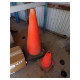 Five Traffic Cones