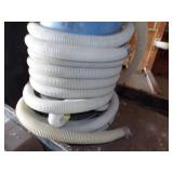 Insulation Blowers with Hose and Trailer