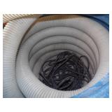 Insulation Blowers with Hose and Trailer