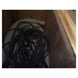 Insulation Blowers with Hose and Trailer