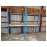 Blue Shelving
