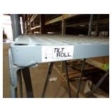 Gray Rolling Ladder Steel