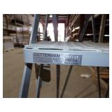 Gray Rolling Ladder Steel