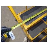 Yellow Steel Rolling Ladder