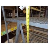 Gray Rolling Ladder Steel