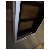 36" Brown Glass Door with Jam