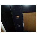 36" Brown Glass Door with Jam