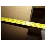 36" Brown Glass Door with Jam