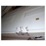 White Exterior Door with Brown Jam 36"