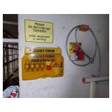 Lockout station with Cable and Wall Case