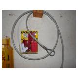 Lockout station with Cable and Wall Case