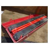 Emergency Truck Reflective Triangle with Case set of 3