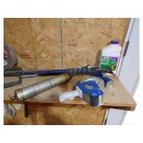 Grease Gun, grease, Hammers, Tape Dispenser  and more