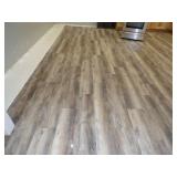 EJ Welsh  loose lay vinyl flooring on Saleroom Floor