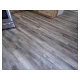 EJ Welsh  loose lay vinyl flooring on Saleroom Floor