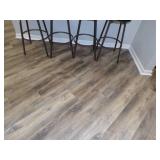 EJ Welsh  loose lay vinyl flooring on Saleroom Floor