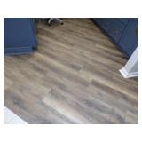 EJ Welsh  loose lay vinyl flooring on Saleroom Floor