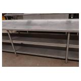 Stainless Steel Prep Table