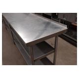 Stainless Steel Prep Table