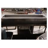 Stainless Steel Prep Table with Sink and Burners for Inset Pots