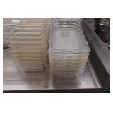 Clear Food Storage Bins and Lids