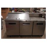 Stainless Steel Refrigerated Prep Table